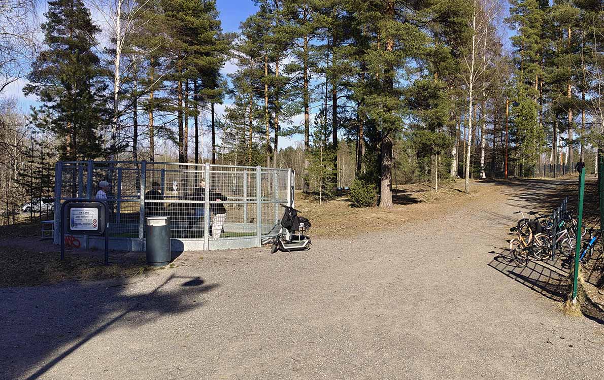 Veikkolan urheilupuisto, Kirkkonummi.