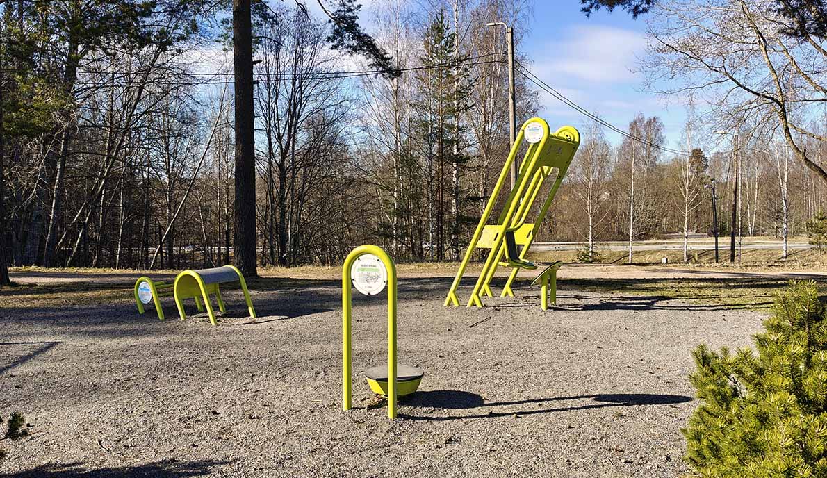 Veikkolan urheilupuisto, Kirkkonummi.