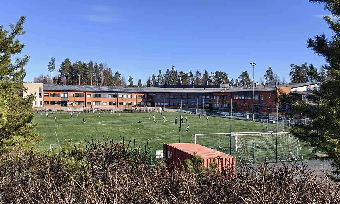 Veikkolan urheilupuisto, Kirkkonummi.