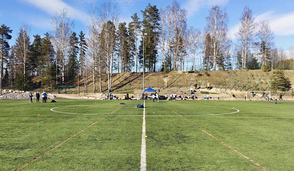 Veikkolan urheilupuisto, Kirkkonummi.